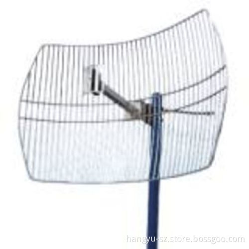 2.4G Grid Parabolic Antenna with 83MHz Bandwidth and 2,400 to 2,483MHz Frequency Range